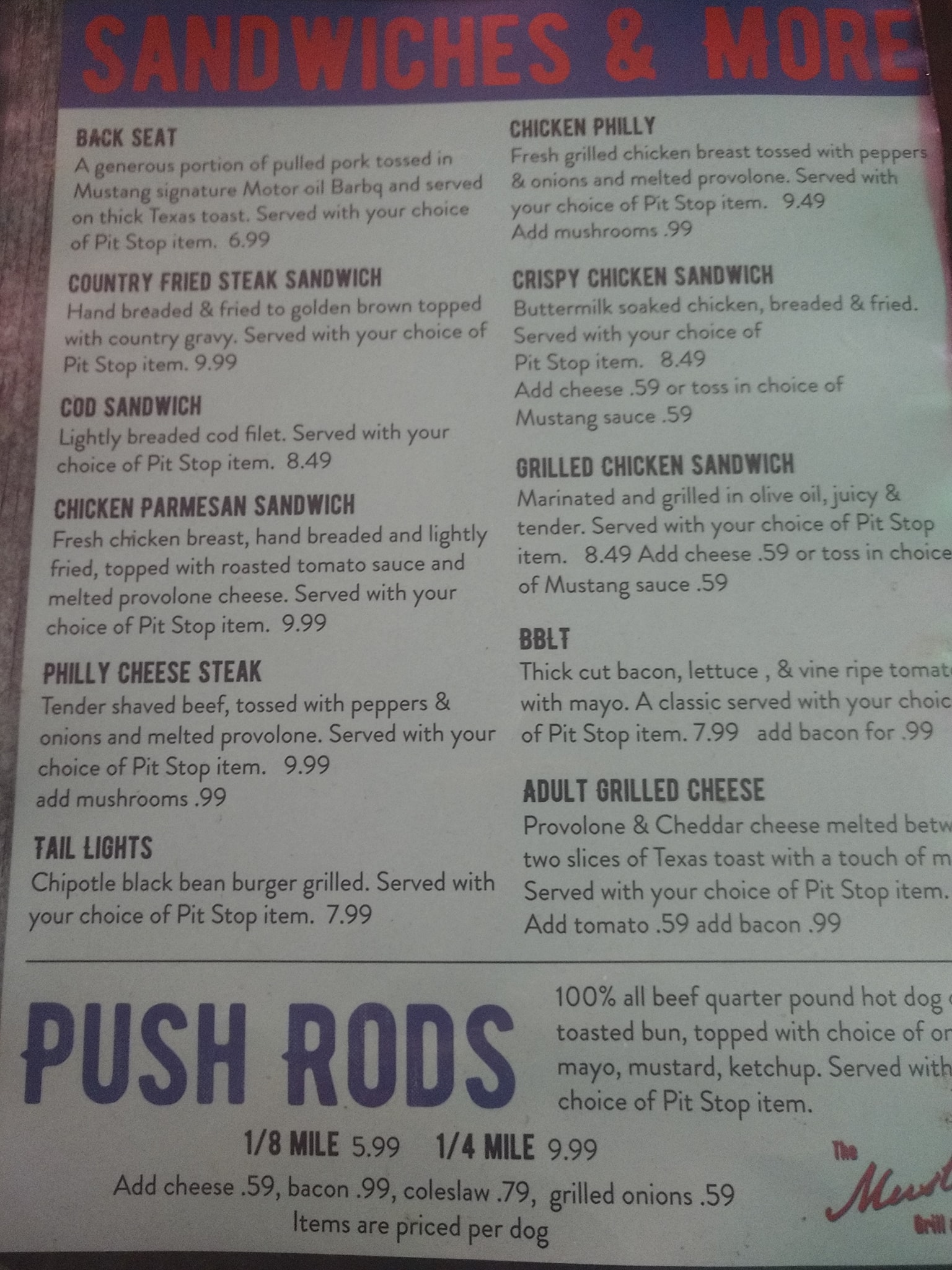 The Mustang Grill and Bar What's for Dinner Gainesville